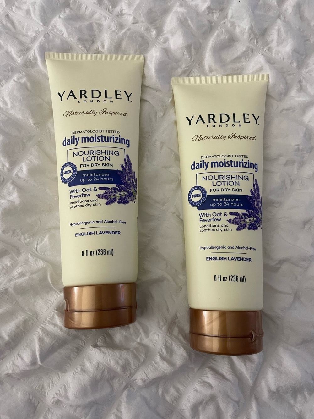 Yardley of London English Lavender Daily Moisturizing Lotion - Cream Set of Two